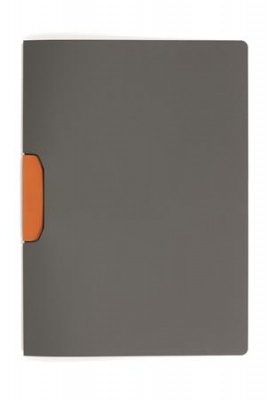 Rýchloviazač, s klipom, A4, DURABLE "DURASWING® COLOR 30", oranžový