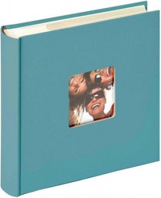 Fotoalbum, na 200 fotiek, 10x15 cm, "Walther Fun", tyrkysový