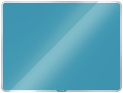 Magnetická sklenená tabuľa, 60x40 cm, LEITZ "Cosy", pokojná modrá