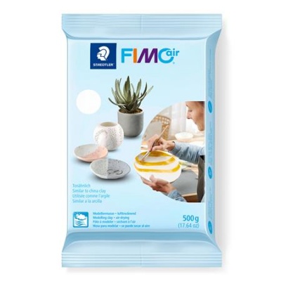 Modelovacia hmota, 500 g, FIMO "Air Basic", biela