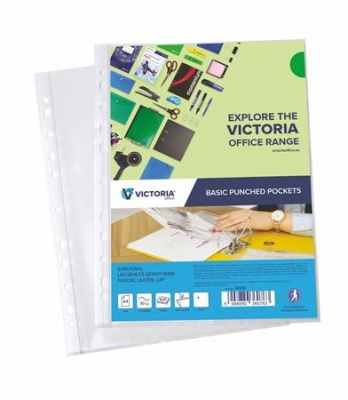 Euroobal, A4, 50 mikr., číry, VICTORIA OFFICE