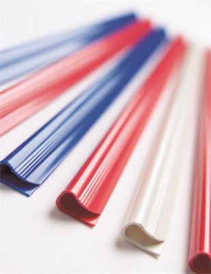 Násuvná lišta, 9-12 mm, 61-120 listov, FELLOWES "Relido", čierna 