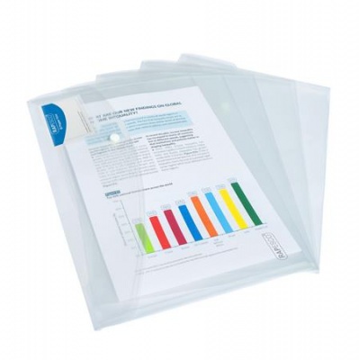 Obal na patent, A4+, RAPESCO "Eco", priehľadný