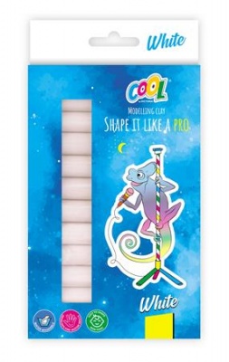 Plastelína, prírodná, 12-kusová, 200 g, COOL BY VICTORIA