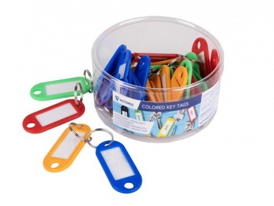 Kľúčové štítky, 36 ks, VICTORIA FACILITY