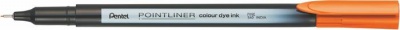 Liner, 0,4 mm, PENTEL "Pointliner", oranžový