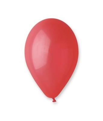 Balón, 30 cm, červený