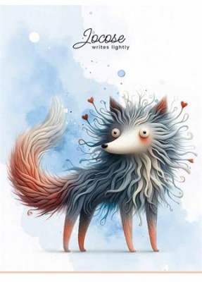 Zošit, A5, štvorčekový, 48 listov, SHKOLYARYK "Writes lightly", mix