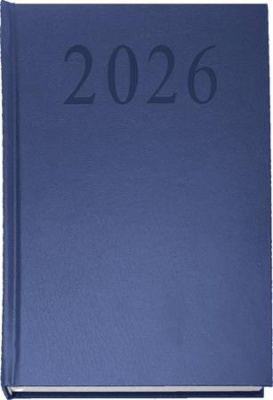 Diár "STANDARD", A5, denný, 2026, tmavomodrá