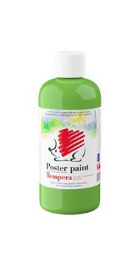 Tempera, 500 ml,  ICO "Ježko", svetlozelená