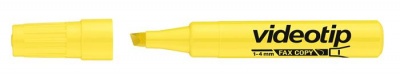 Zvýrazňovač, 1-4 mm, ICO "Videotip", žltý