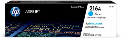 W2411A Laserový toner do HP Color LaserJet Pro M182, M183 tlačiarní, HP 216A, modrá, 0,85k