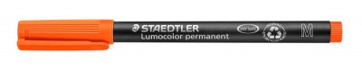 Permanentný popisovač, OHP, 1 mm, STAEDTLER "Lumocolor® 317 M", oranžová