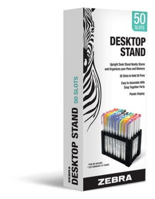 Displej, plastový, 14,8x8,8x7,6 cm, ZEBRA, prázdny