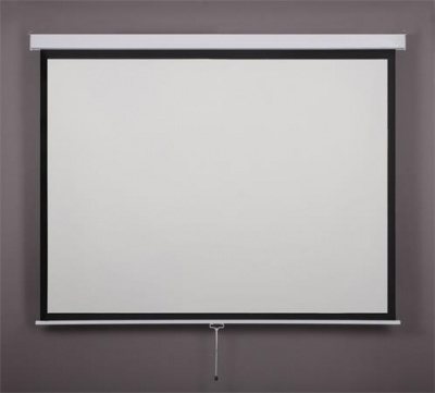 Premietacie plátno, nástenné, rolovacie, 4:3, 240x180cm, VICTORIA VISUAL