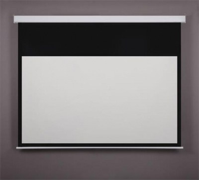 Premietacie plátno, nástenné, s motorom, 16:9, 260x146cm, VICTORIA VISUAL