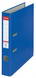 Pákový šanón, 50 mm, A4, PP/kartón, ochranné spodné kovanie, ESSELTE "Economy", modrý