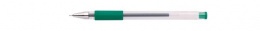 Gélové pero, 0,5 , s vrchnákom, ICO "Gel-Ico", zelené