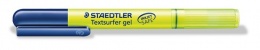 Zvýrazňovač, 3 mm, gélový, STAEDTLER "Textsurfer Gel 264", žltý
