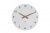 Nástenné hodiny, 30 cm, ALBA, "Hormilena", biela