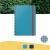 Špirálový zošit, B5, štvorčekový, 80 listov, LEITZ, "Cosy Soft Touch", pokojná modrá