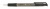 Guľôčkové pero, 0,4 mm, stláčací mechanizmus, FLEXOFFICE "EasyGrip", čierne