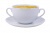 Šálka na polievku + podšálka, ROTBERG, biela, 35 cl, 6ks set "Basic"