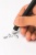 Gélové pero, 0,5 mm, stláčací mechanizmus, gumovateľné, APLI "Erasable", mix farieb