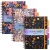 Špirálový zošit, B5, linajkový, 100 listov, PUKKA PAD "Project Book Bloom", rôzne vzory