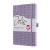 Diár, A5, týždenný, 2027, tvrdá obálka, SIGEL "Jolie", Lavender Purple