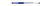 Gélové pero, 0,5 , s vrchnákom, ICO "Gel-Ico", modré