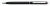 Guľôčkové pero, s ružovým krištáľom SWAROVSKI®, 13 cm, ART CRYSTELLA, čierne