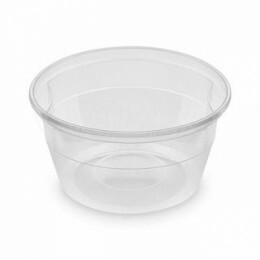 Miska (PP) priehľadná Ø127mm 500ml [50 ks] Wimex
