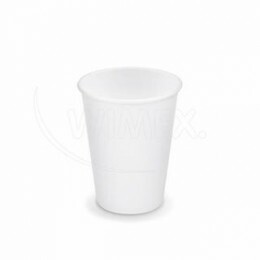 Papierový pohár (FSC Mix/PE) biely Ø90mm 420ml `0,3L/12oz/L` [50 ks]  Wimex