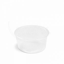 Miska (PP) okrúhla priehľadná Ø101mm 250ml [100 ks] Wimex