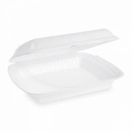 Menu box (XPS) nedelený biely 241 x 207 x 69 mm 900ml [125 ks] Wimex