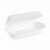 Menu box (XPS) biely 240 x 133 x 75 mm 780ml [125 ks] Wimex